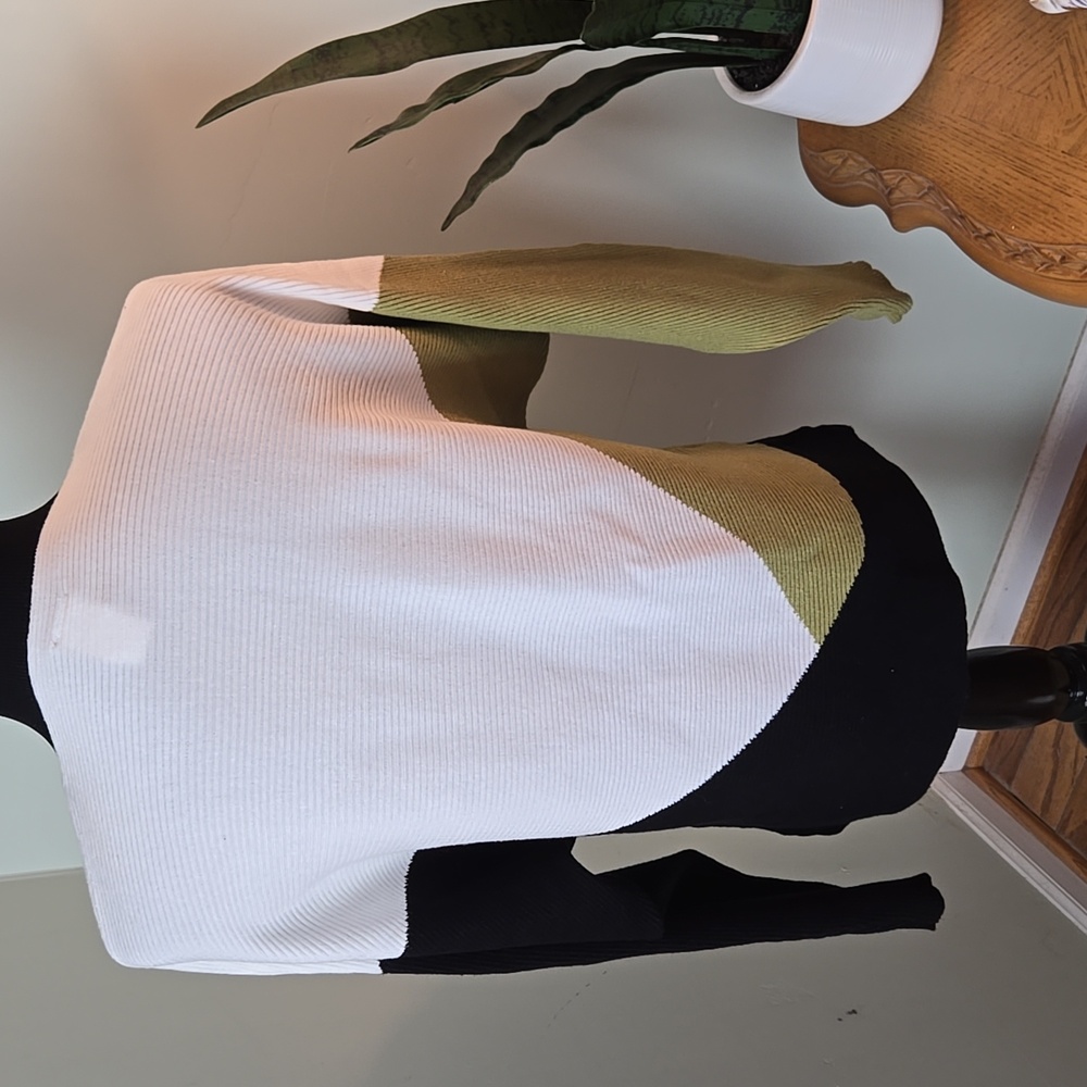 🎁 Northern Angel Color Block Sweater - Picture 2 of 5